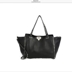 Valentino Garavani Medium Rockstud Leather tote